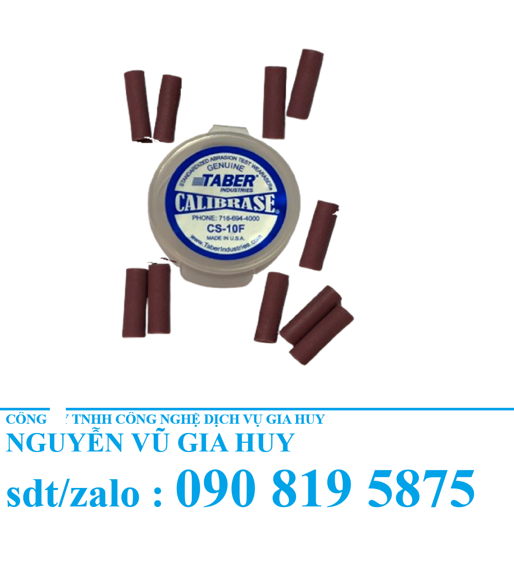 Thanh Mài CS-10F Hãng Taber: Giải Pháp Vàng Cho Kiểm Tra Độ Bền Vật Liệu Ngành Nội Thất