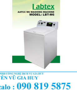 Máy giặt LBT M6 Labtex - Chuẩn AATCC TM88B, TM88C cho ngành may