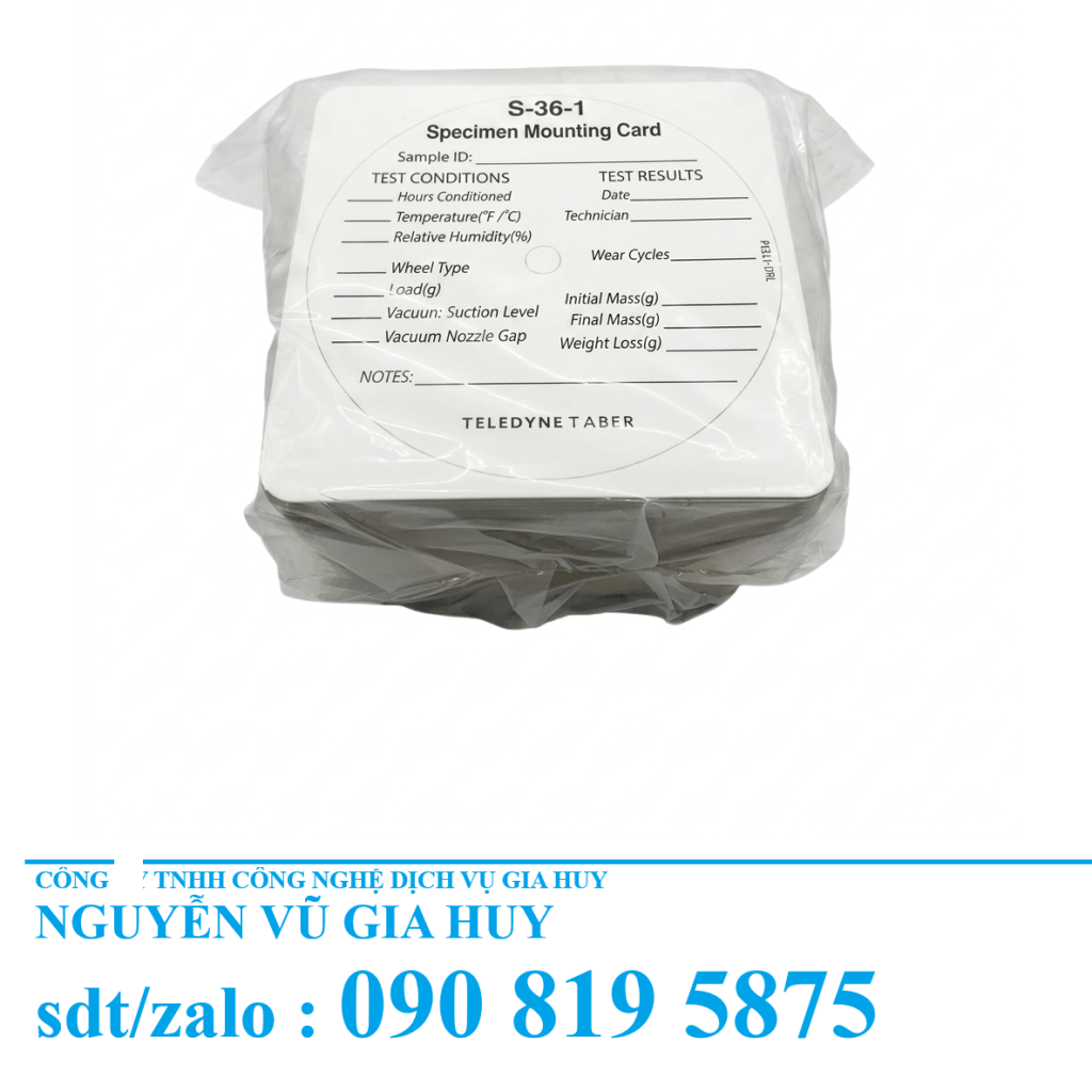 Tấm gắn mẫu S-36-1 hãng Taber – Phụ kiện máy mài mòn Taber chính hãng